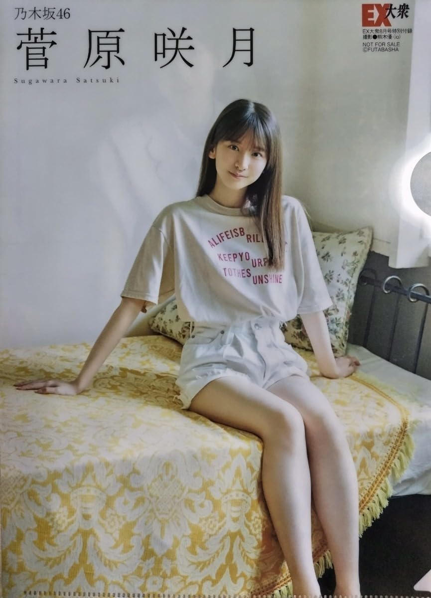 Amazon.co.jp: 菅原咲月 乃木坂46 EX大衆付録 両面クリアファイル